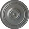 Ekena Millwork Classic Ceiling Medallion (For Canopies up to 5 1/2"), Hand-Painted Silver, 21 7/8"OD x 2 3/8"P CM22CLSLS - alternate 1